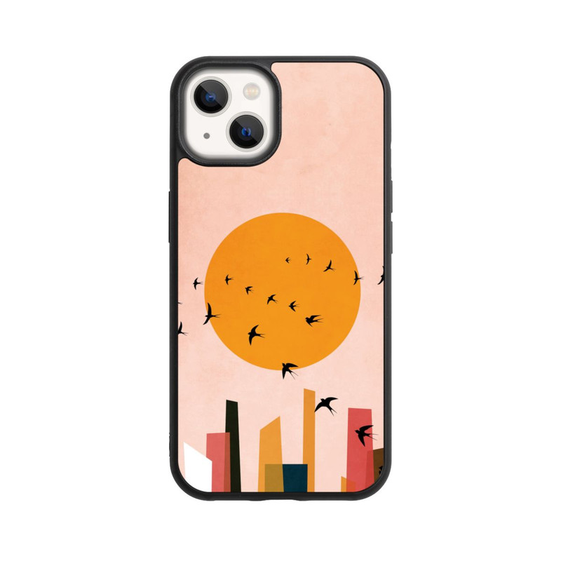 iPhone 13 Base Case Tanzende Vögel