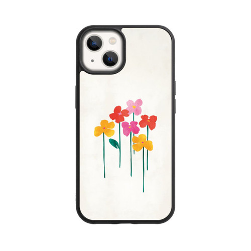 Apple iPhone 13 Base Case Kleine glückliche Blumen