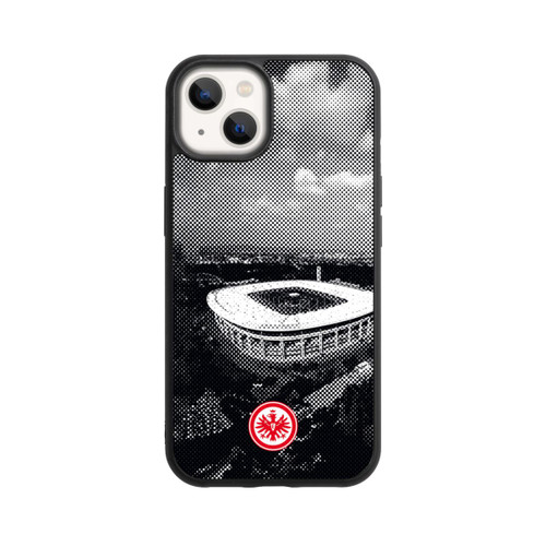 Apple iPhone 13 Base Case SGE Stadion Schwarz Weiß
