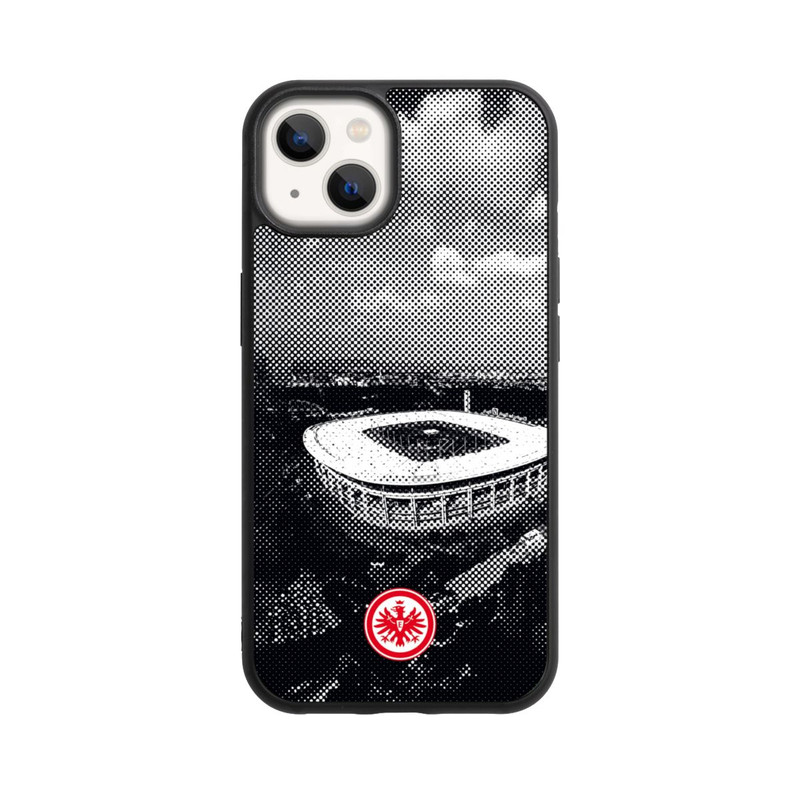 iPhone 13 Base Case SGE Stadion Schwarz Weiß