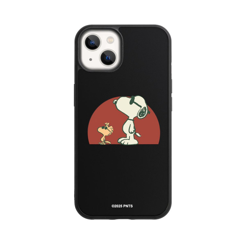 iPhone 13 Base Case Snoopy Woodstock Far Out transparent