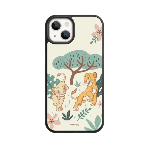Apple iPhone 13 Base Case Simba und Nala Floral