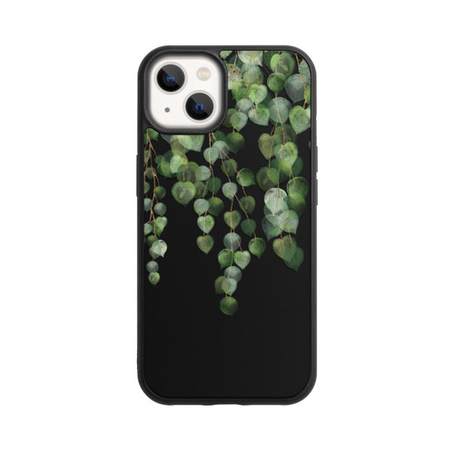 Apple iPhone 13 Base Case Eucalyptus Hanging Watercolor Transparent