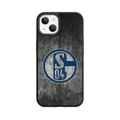 Apple iPhone 13 Base Case Schalke 04 Holz Look