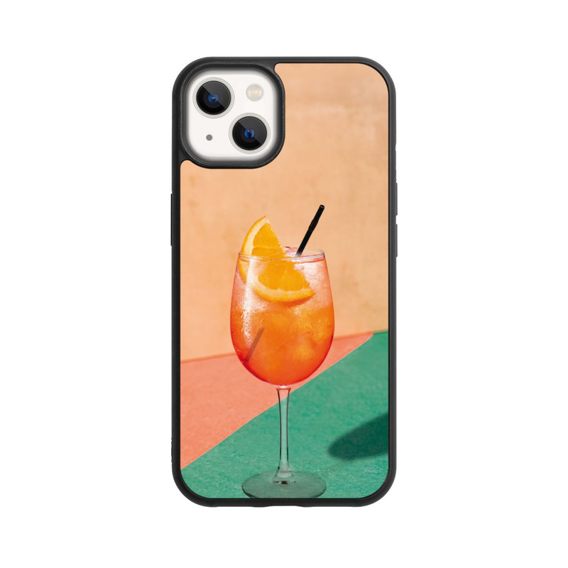 iPhone 13 Base Case Cocktail Orange Green