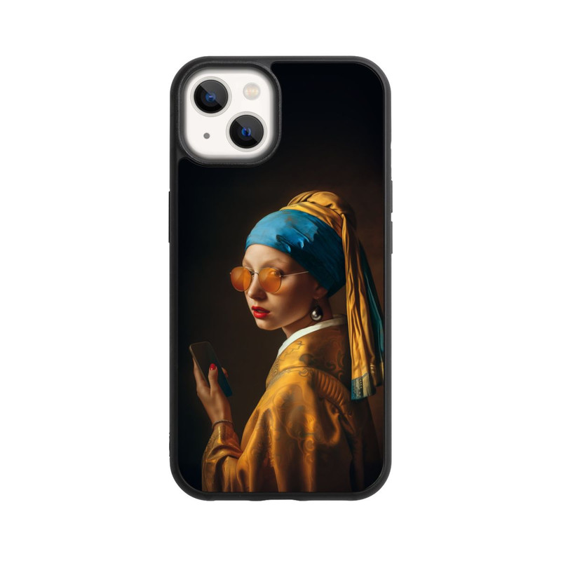 iPhone 13 Base Case Modern Pearl Girl
