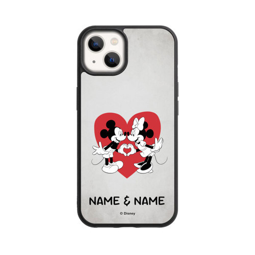 Apple iPhone 13 Base Case Minnie und Micky Personalisierbar