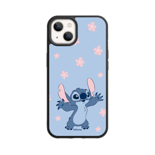Apple iPhone 13 Base Case Stitch Pastel Flowers Blue