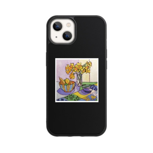 Apple iPhone 13 Base Case Daffodil Patchwork, 2023, by Catherine J Martzloff