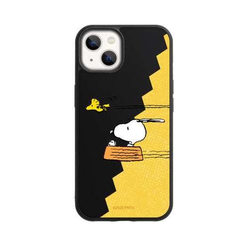 Apple iPhone 13 Base Case Peanuts-Snoopy und Woodstock Transparent