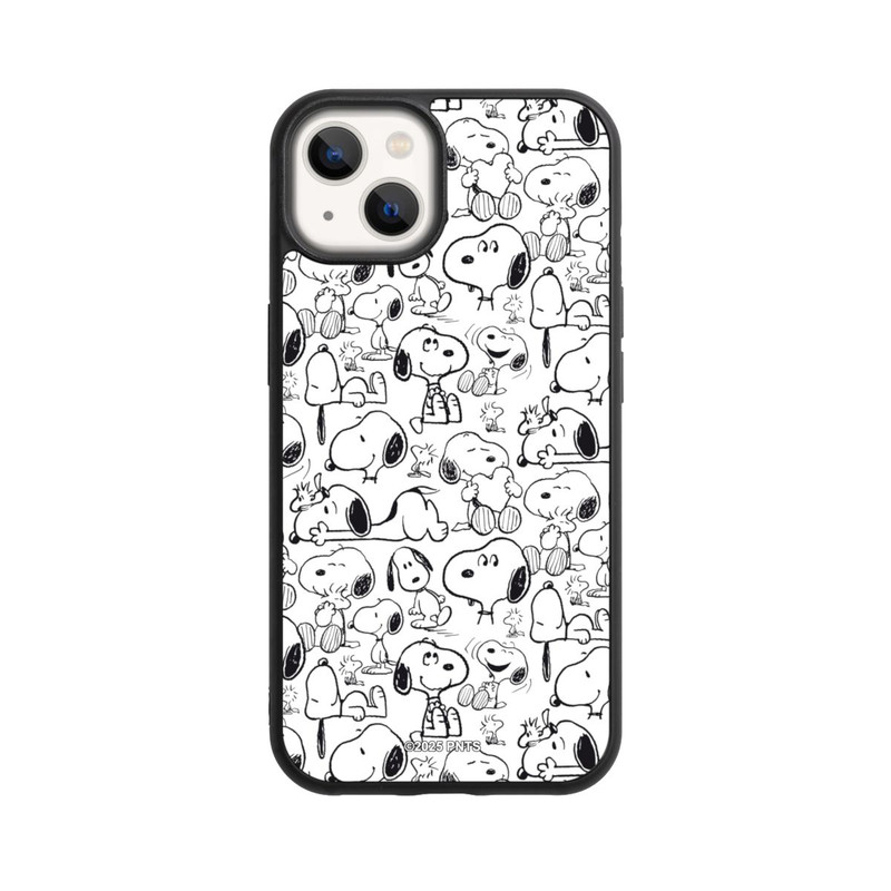 iPhone 13 Base Case Classic Snoopy Pattern White