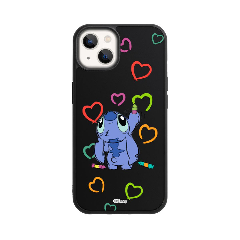 iPhone 13 Base Case Stitch Draws a Heart Transparent