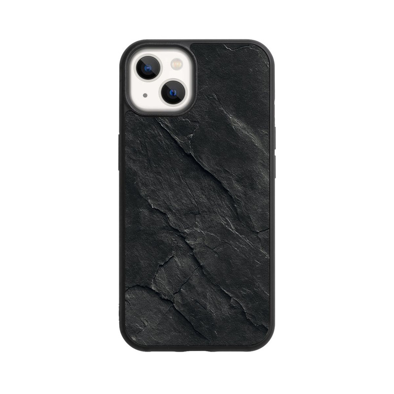 iPhone 13 Base Case Dunkler Schiefer Look