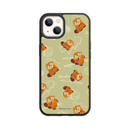 Apple iPhone 13 Base Case Hoppers Muster Grün