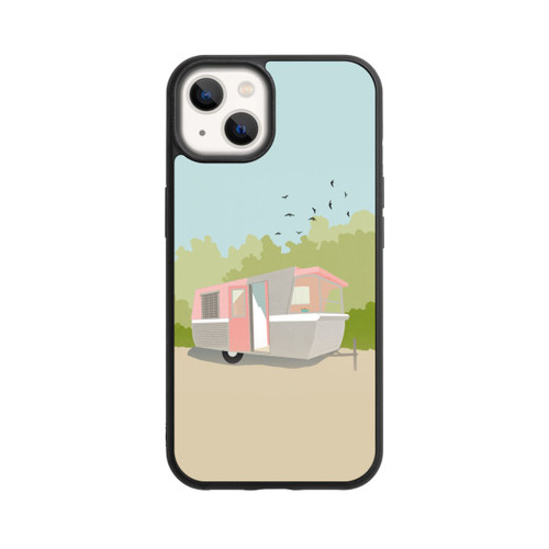 Apple iPhone 13 Base Case Retro Glamping by Roberta Murray