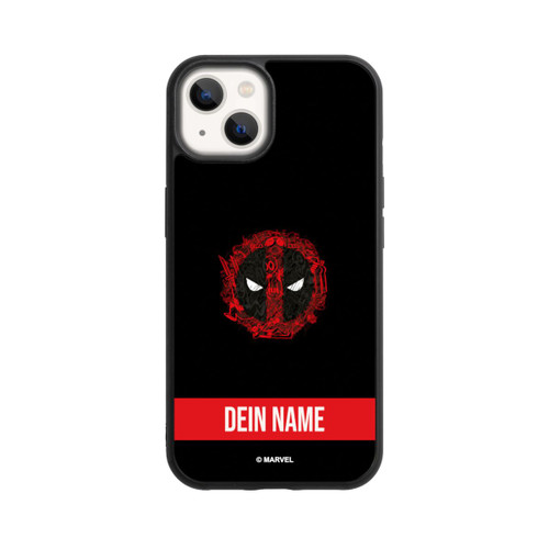 Apple iPhone 13 Base Case Deadpool Logo Personalisierbar