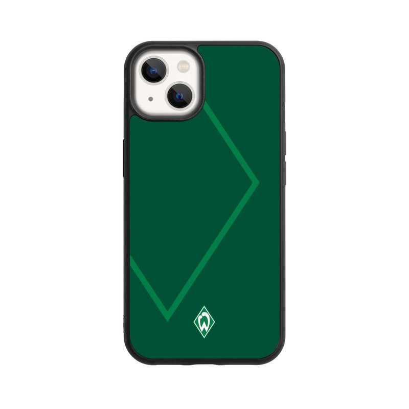 iPhone 13 Base Case Werder Grün Rautenelement