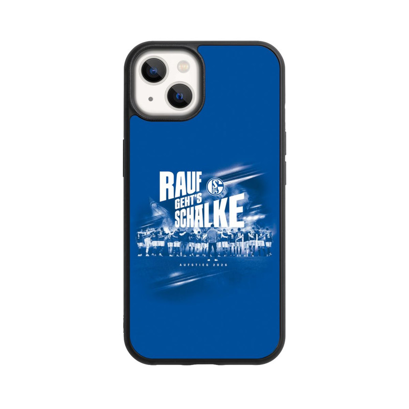 iPhone 13 Base Case Rauf geht's Schalke