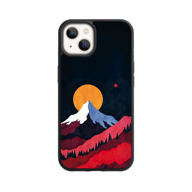 iPhone 13 Base Case Mont Blanc Abstrakt