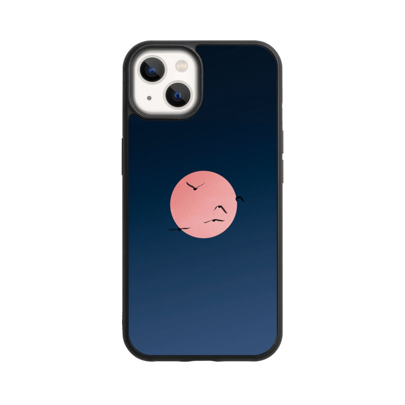 iPhone 13 Base Case Summer Nights Red Moon