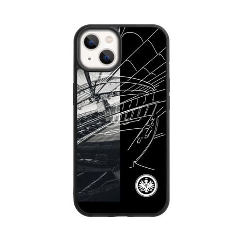 Apple iPhone 13 Base Case Eintracht Frankfurt Stadion Fotoskizze