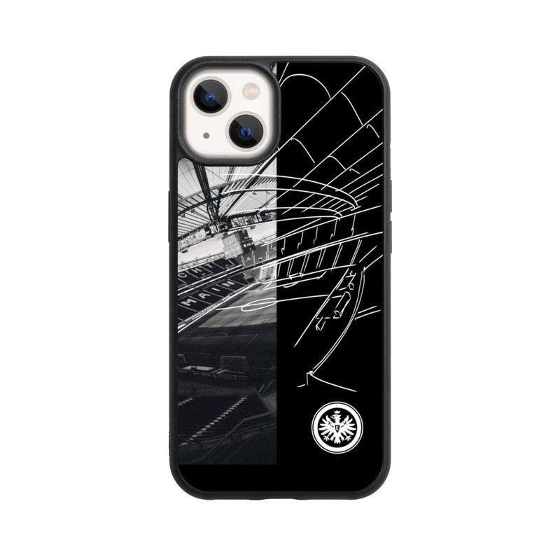 iPhone 13 Base Case Eintracht Frankfurt Stadion Fotoskizze
