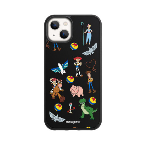 Apple iPhone 13 Base Case Toy Story 5 Hero Toys Pattern Transparent