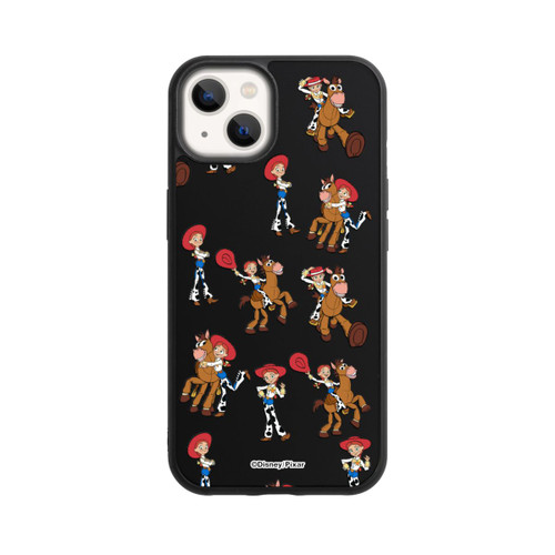 Apple iPhone 13 Base Case Toy Story 5 Jessie Cowboy Pattern Transparent