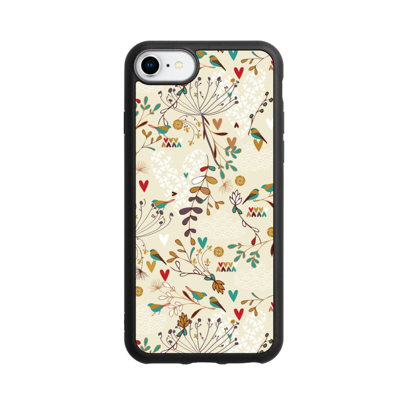 iPhone SE 2022 Base Case Blumenwildnis