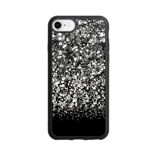 Apple iPhone SE (2022) Base Case Schneefall Glitzerlook