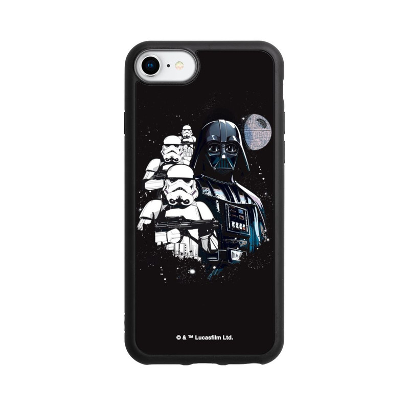 iPhone SE 2022 Base Case Dunkle Seite