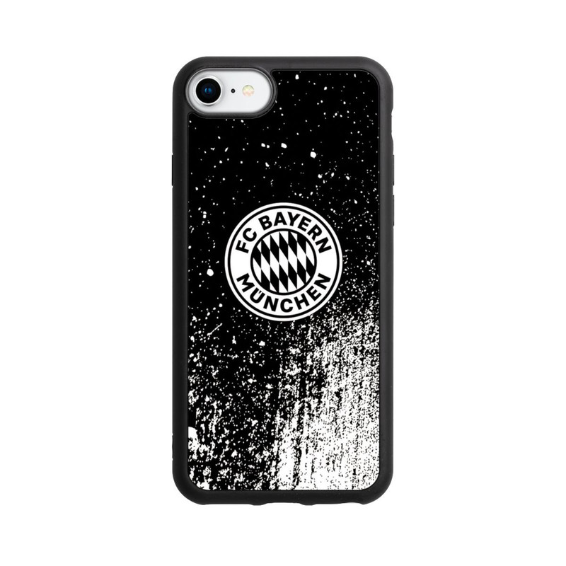 iPhone SE 2022 Base Case Splatter Schwarz - FCB
