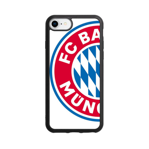 Apple iPhone SE (2022) Base Case Großes FCB Logo Weiß