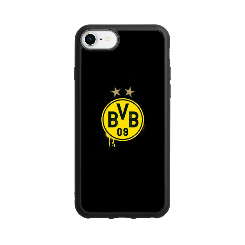 iPhone SE 2022 Base Case Spraylogo 2 Sterne - BVB