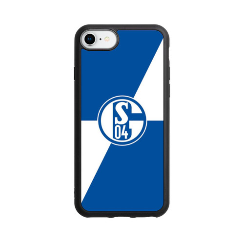 Apple iPhone SE (2022) Base Case Schalke 04 - Rauten