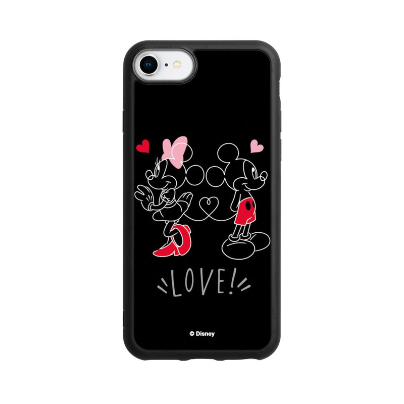 iPhone SE 2022 Base Case Mouse in Love black