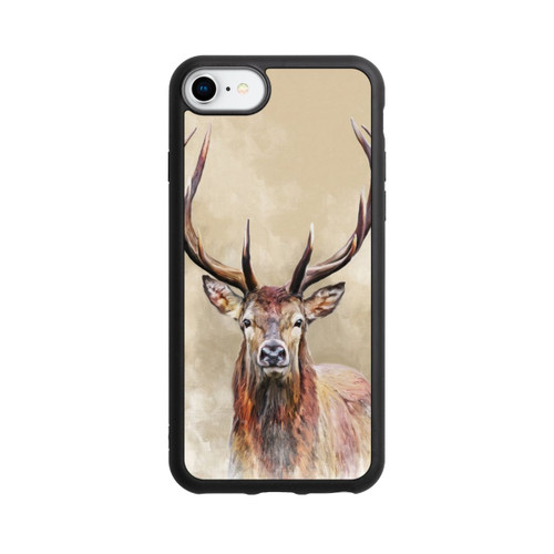 Apple iPhone SE (2022) Base Case Gezeichneter Hirsch