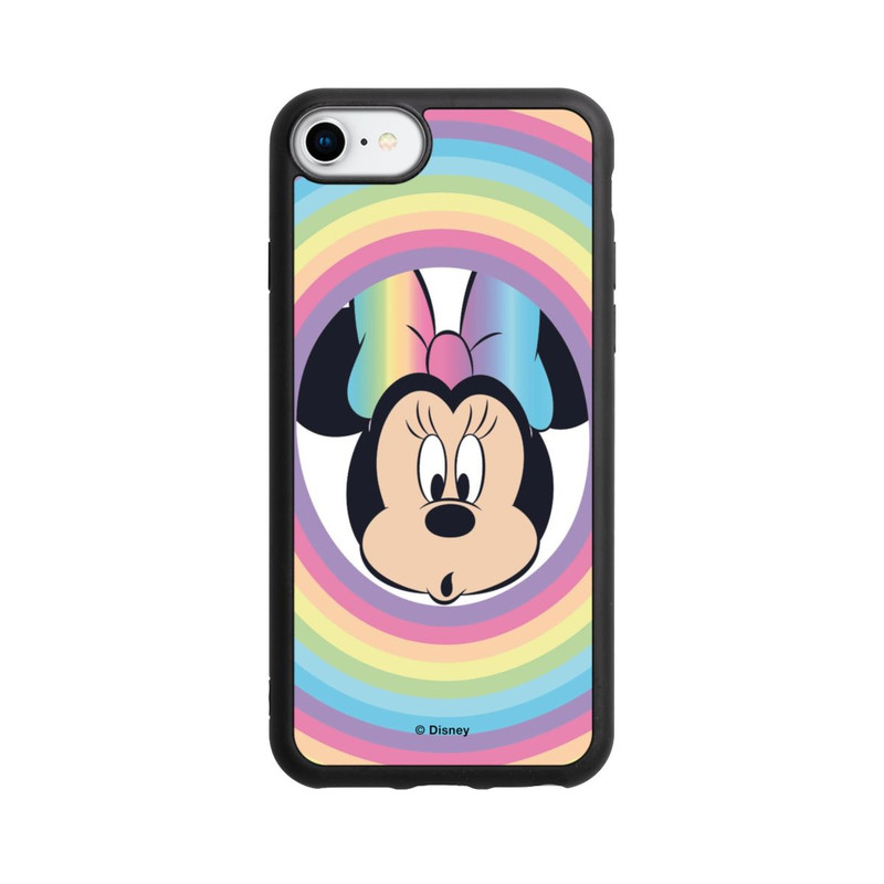 iPhone SE 2022 Base Case Minnie Rainbow Circle