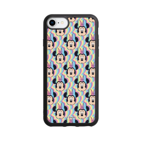 Apple iPhone SE (2022) Base Case Minnie Rainbow Faces