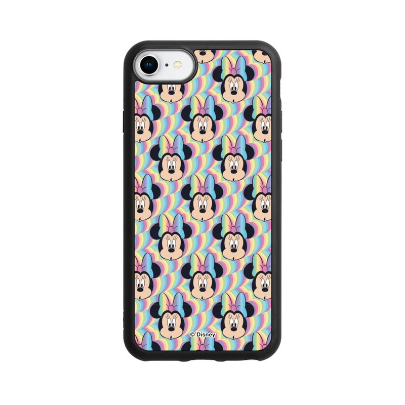 iPhone SE 2022 Base Case Minnie Rainbow Faces
