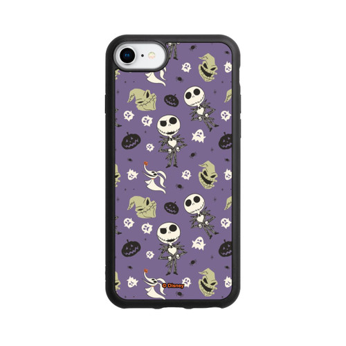 Apple iPhone SE (2022) Base Case Jack Purple Pattern Tim Burtons Nightmare before Christmas