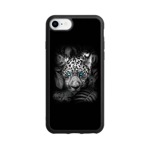 Apple iPhone SE (2022) Base Case Jaguar Schwarz Dschungel