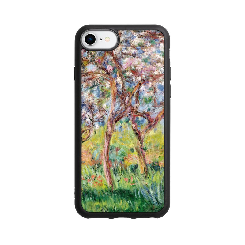 iPhone SE 2022 Base Case Der Printemps in Giverny von Claude Monet