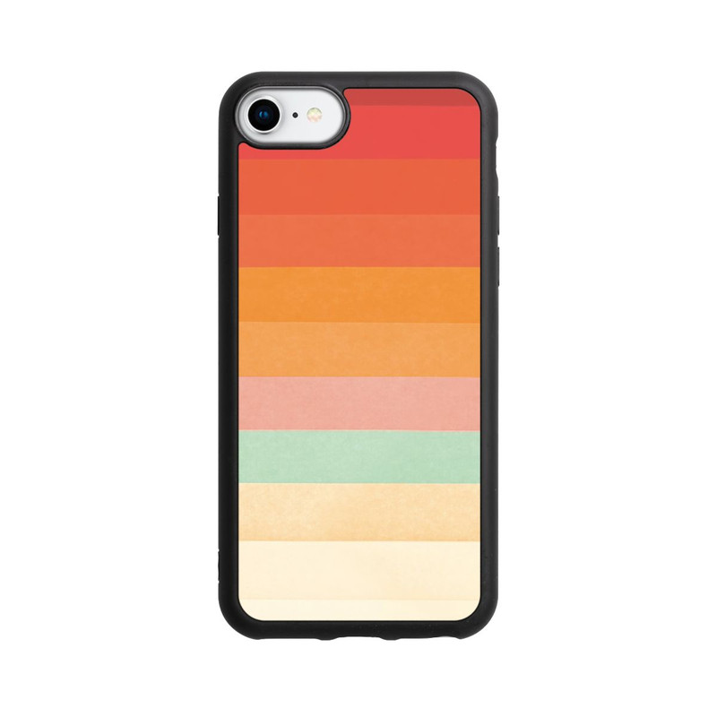 iPhone SE 2022 Base Case Regenbogen Chevrons II