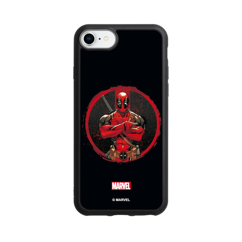iPhone SE 2022 Base Case Deadpool Badge