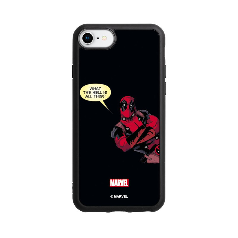 iPhone SE 2022 Base Case Deadpool What the Hell