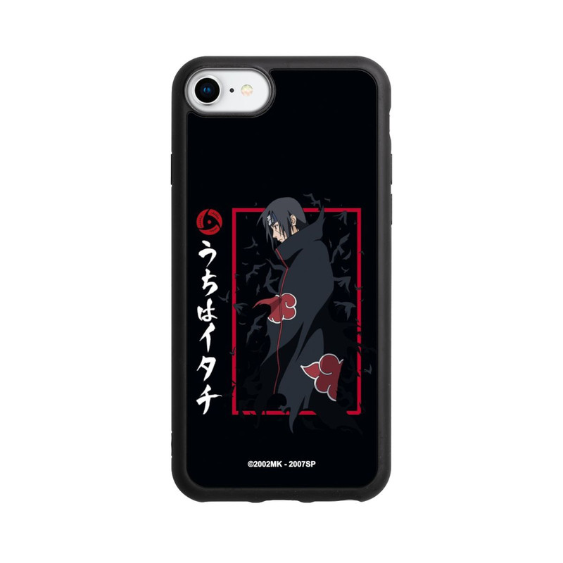 iPhone SE 2022 Base Case Itachi Krähen Schwarz