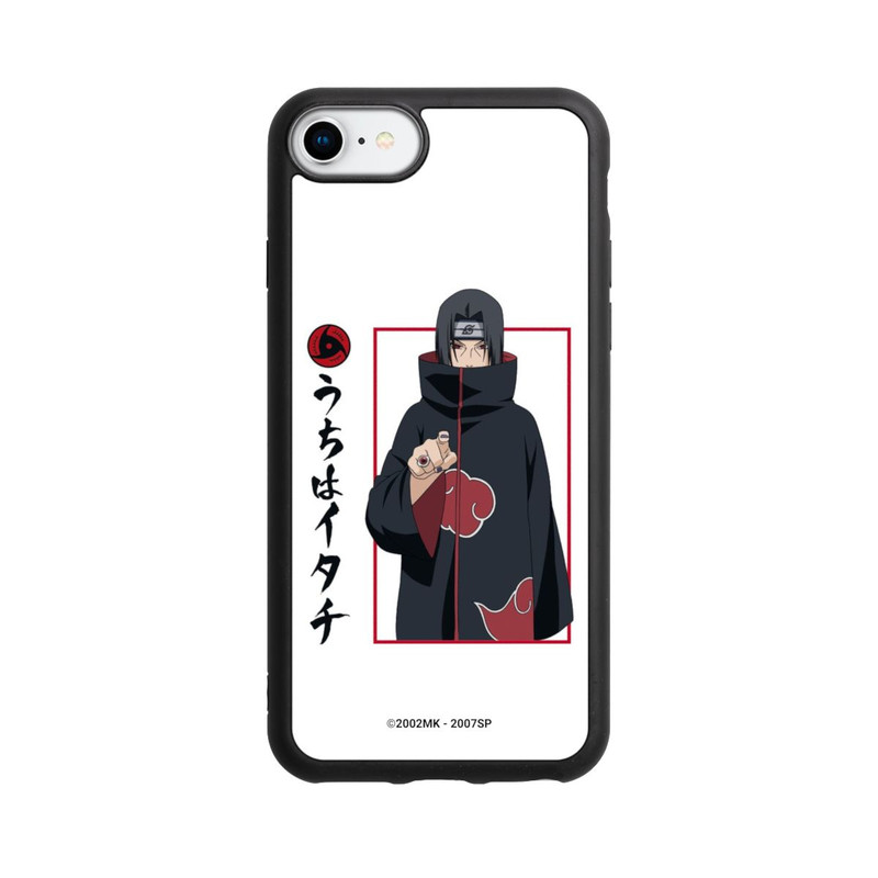 iPhone SE 2022 Base Case Itachi Geste Weiß