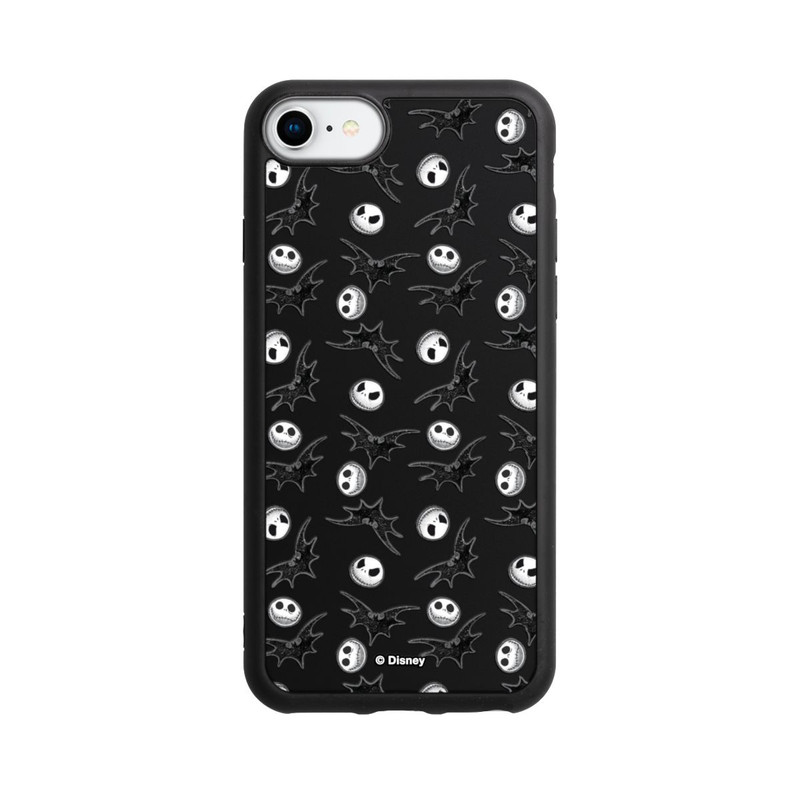 iPhone SE 2022 Base Case Nightmare Before Christmas Pattern Transparent