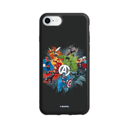 Apple iPhone SE (2022) Base Case Marvel's Avengers Black